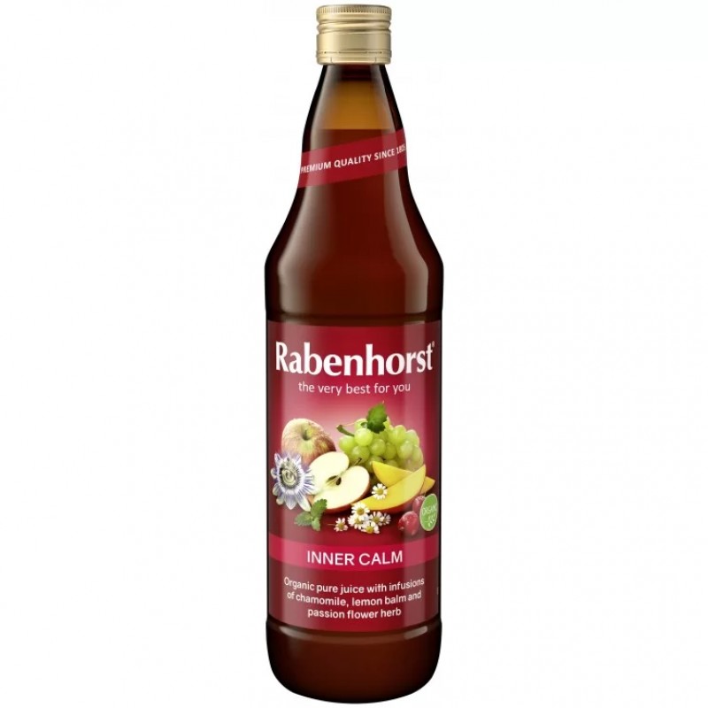 Βιολογικός χυμός INNER CALM 750ml Rabenhorst