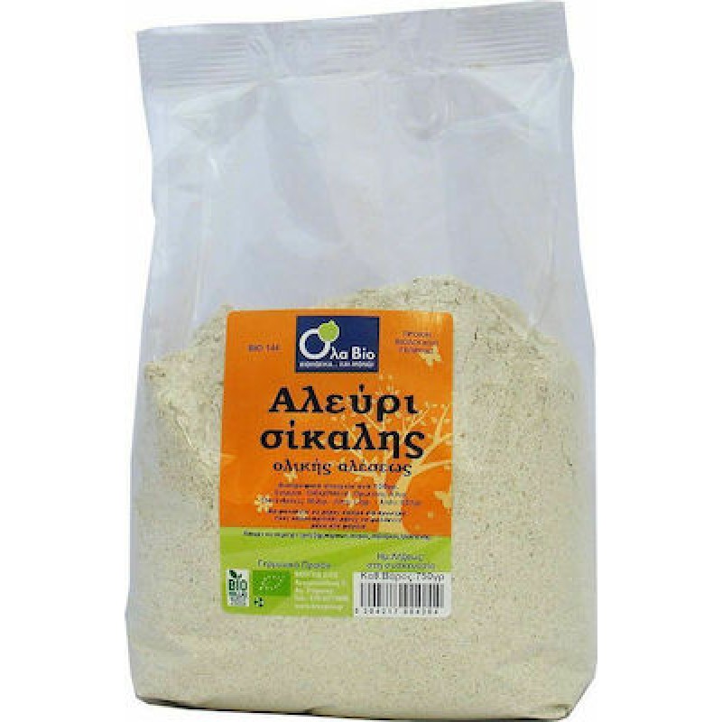 Βιολογικό αλεύρι Σίκαλης 750gr Ola bio