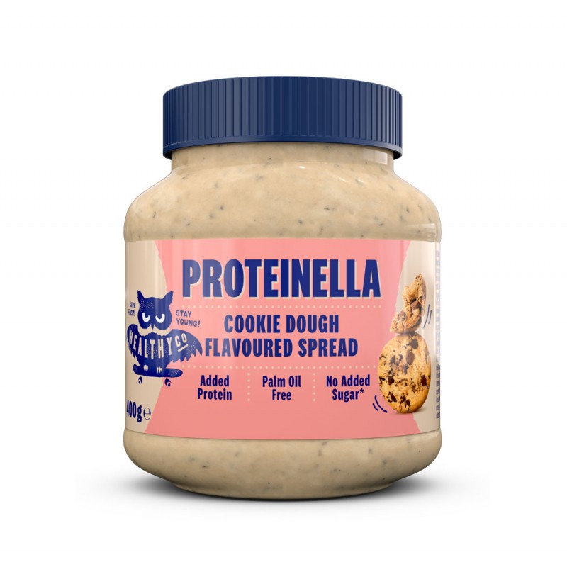 Κρέμα πρωτεΐνης Proteinela Μπισκότο χωρίς ζάχαρη Cookie Dough Spread sugar free HEALTHYco 200gr