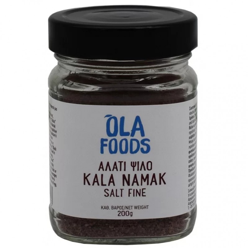 Βιολογικό Αλάτι KALA NAMAK 200gr Ola bio
