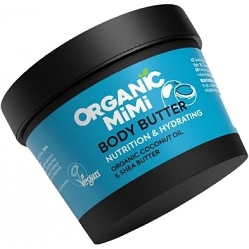 Βιολογικό Βούτυρο θρέψης με Καρύδα και Βούτυρο Καριτέ 100ml Organic Mimi