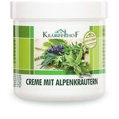 Κρέμα ποδιών με Βότανα Άλπεων (για Μυκητιάσεις, δυσοσμία, ιδρώτα) 250ml KrauterhoF