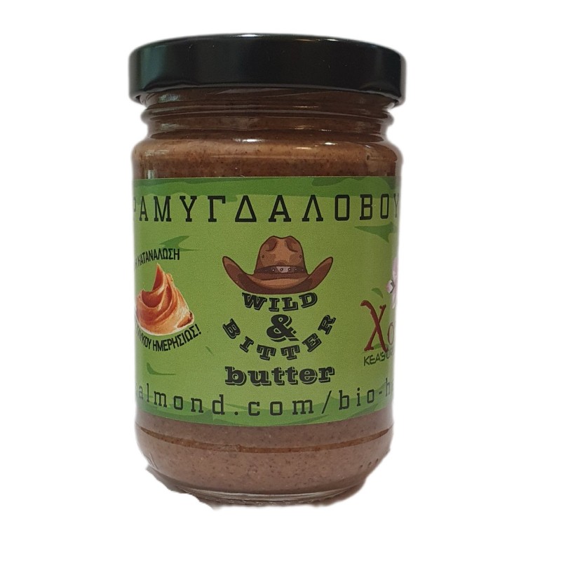 Βιολογικό βούτυρο Πικραμύγδαλο ωμό Κέας 150gr Ξωταρης