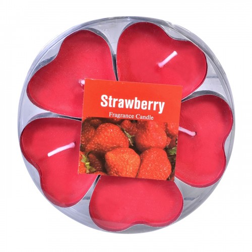 Ρεσώ σχήμα καρδιάς Strawberry 5 τεμάχια 70gr