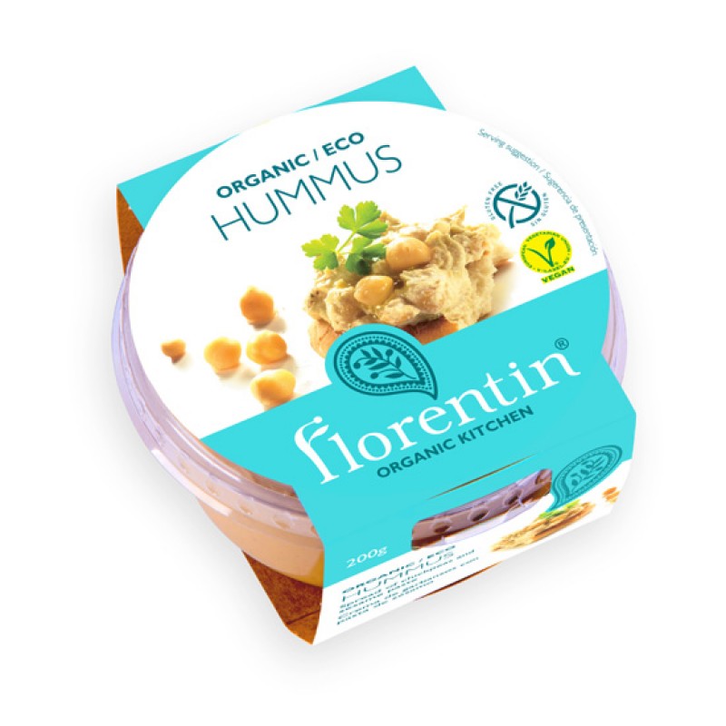 Βιολογικό Χούμους χωρίς Γλουτένη Vegan 200gr Fiorentin