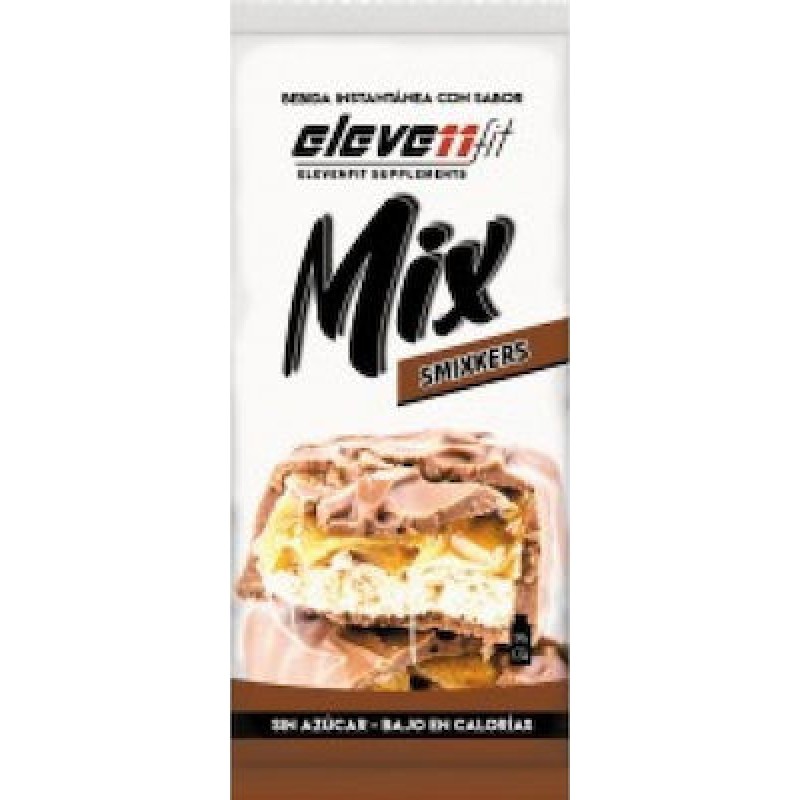 Eleven mix χυμός σκόνη SMIXKERS SNICKERS χωρίς ζάχαρη low calories keto friendly 9gr