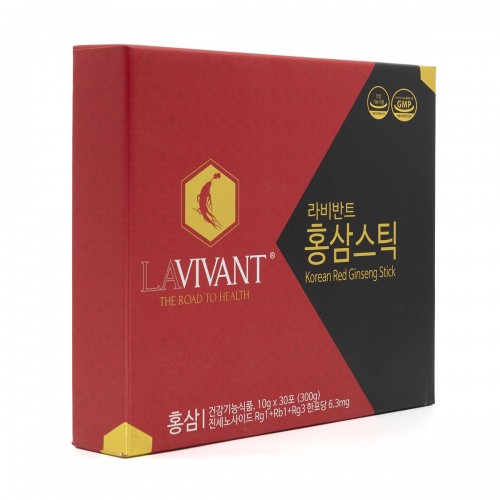 Κορεάτικο RED τζινσενκ εκχύλισμα 100gr (10 ατομικά στικς "Γελη" των 10gr για απευθείας κατανάλωση) LAVIVANT