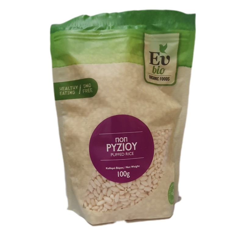 Βιολογικό ΠΟΠ Ρυζιού 100gr Eubio