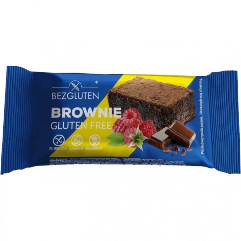 Βιολογικό Κέικ σοκολάτας BROWNIE 50gr BEZGLUTEN