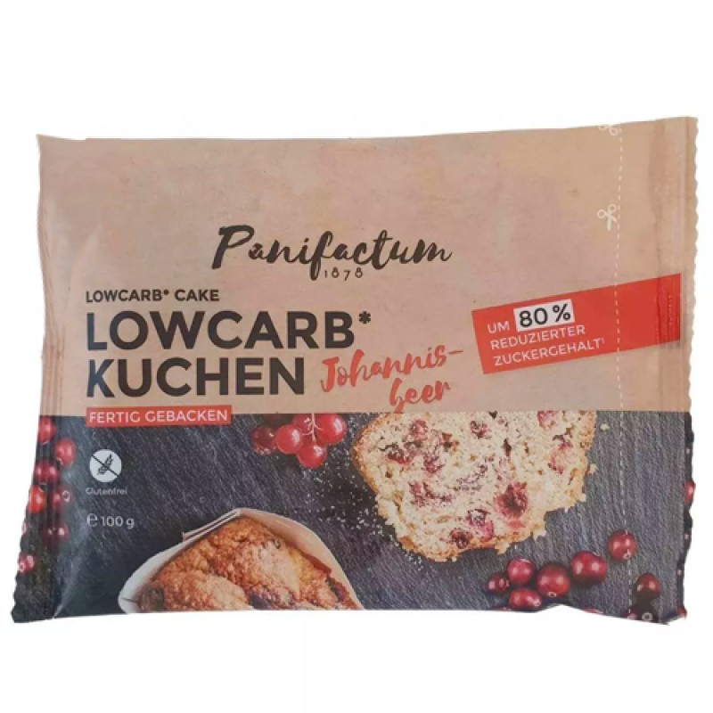 Βιολογικό Κέικ Μούρα χωρίς Γλουτένη low carb Keto friendly 100gr Panifactum