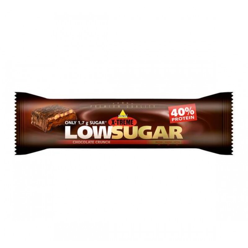 Μπάρα πρωτεΐνης chocolate crunch low sugar high protein 65gr Inkospor