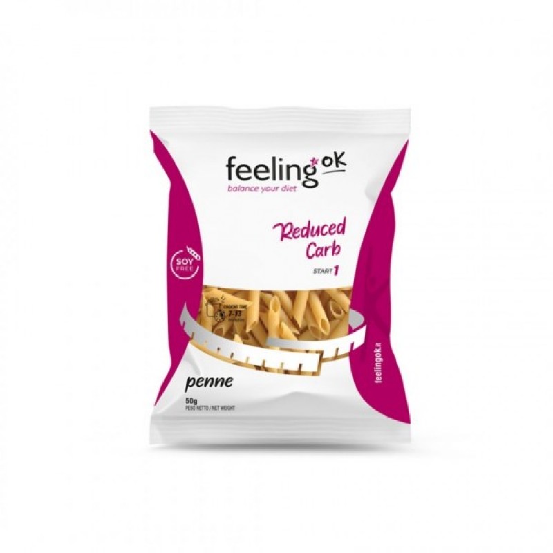Πέννες πρωτεϊνικές  Penne Start Low carb keto friendly 50gr feelingOk