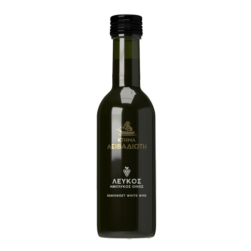 Οίνος Λευκός ημίγλυκος 187ml Κτήμα Λειβαδιώτη