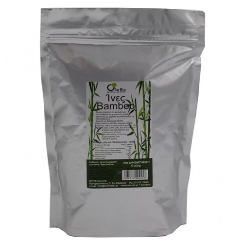 Βιολογικό Αλεύρι ίνες Bamboo Μπαμπού 200gr Ola bio