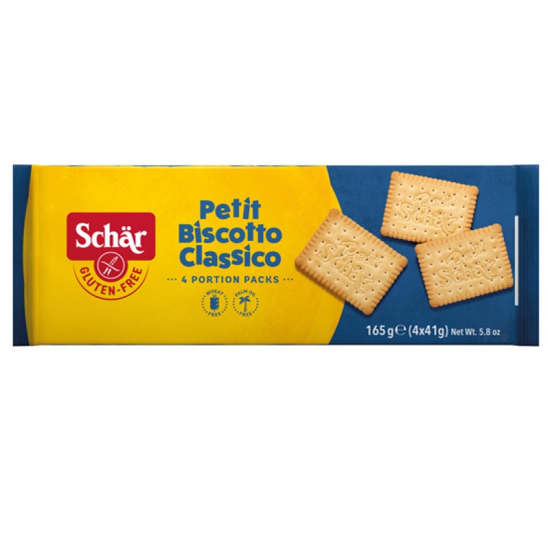 Μπισκότα Βουτύρου Petit χωρίς Γλουτένη 165gr Schar