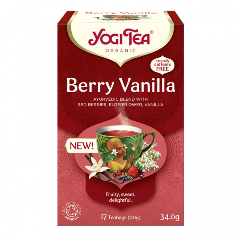 Βιολογικό Τσάι Berry Vanilla 34gr Yogi