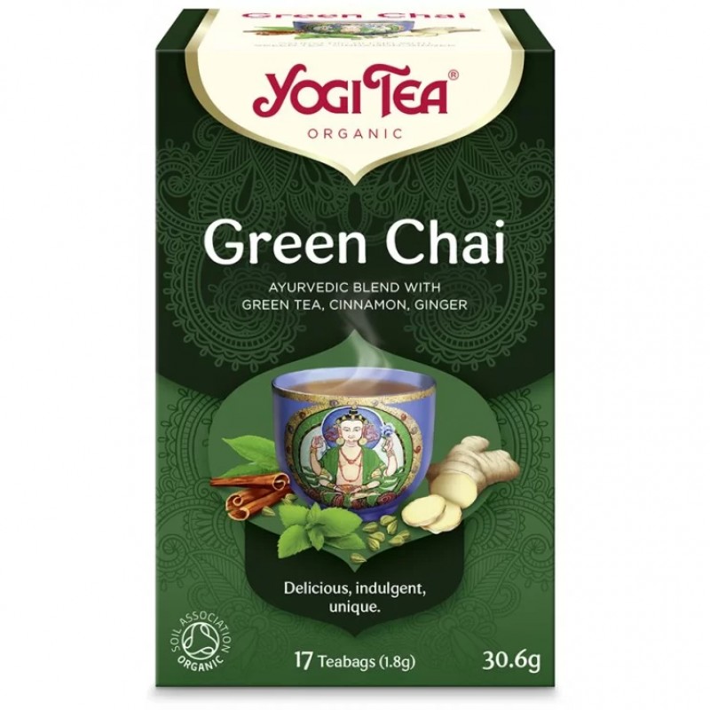 Βιολογικό Τσάι Green Chai Yogi 30.6gr