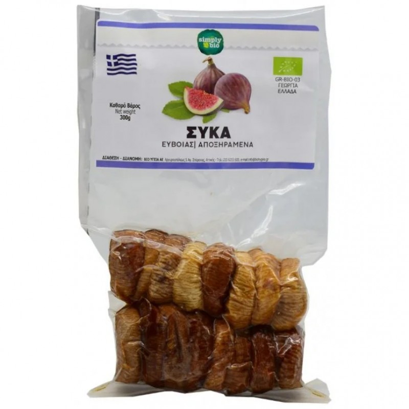 Βιολογικά σύκα Εύβοιας Simply Bio 300gr