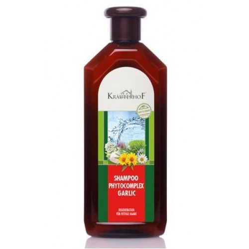 Σαμπουάν σκόρδο & Φυτοσύμπλεγμα κατά της τριχόπτωσης και ανάπτυξης της τρίχας 500ml KrauterhoF