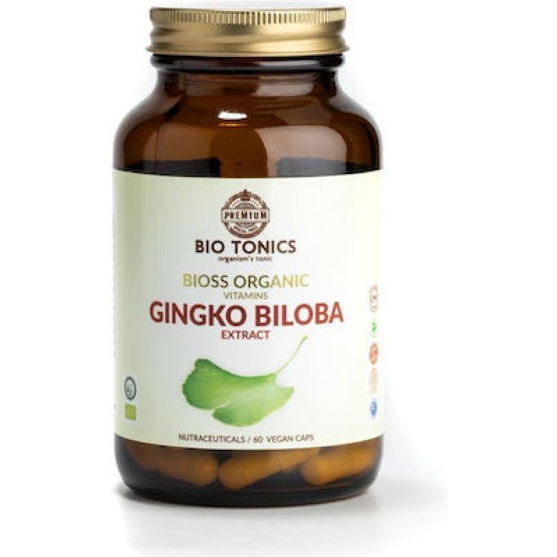 Gingko Biloba (τζινγκο μπιλόμπα) 120mg 60caps BIOTONICS