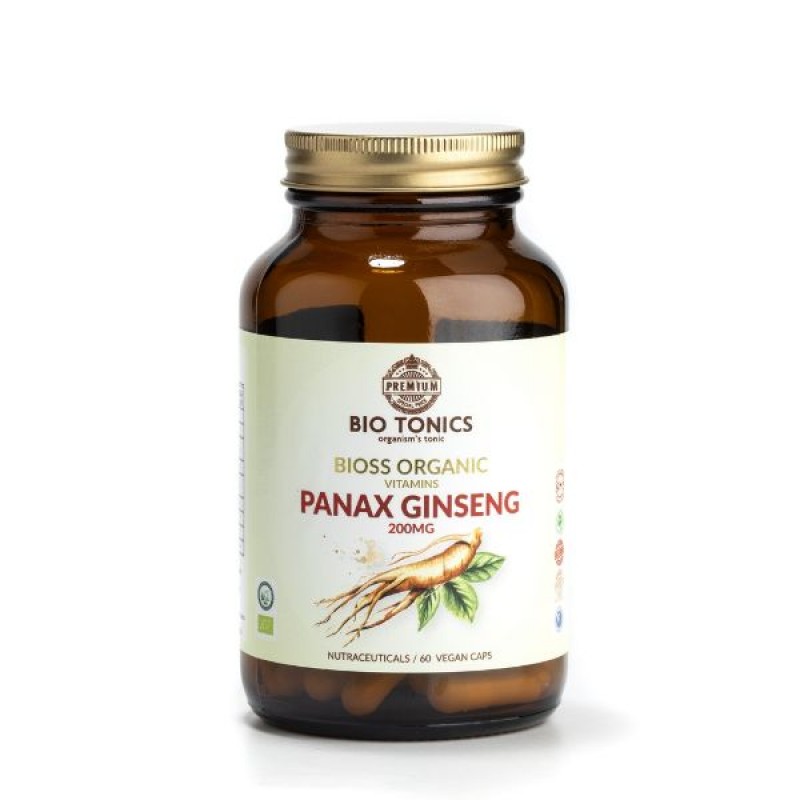 Ginseng Panax (Τζινσενκ) 200mg 60caps BIOTONICS
