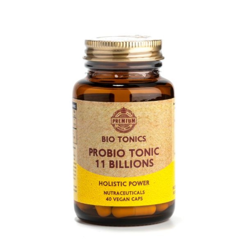 Συμπλήρωμα διατροφής Προβιοτικά PROBIO PREMIUM 11 BILLIONS 40 caps Vegan BIO TONICS