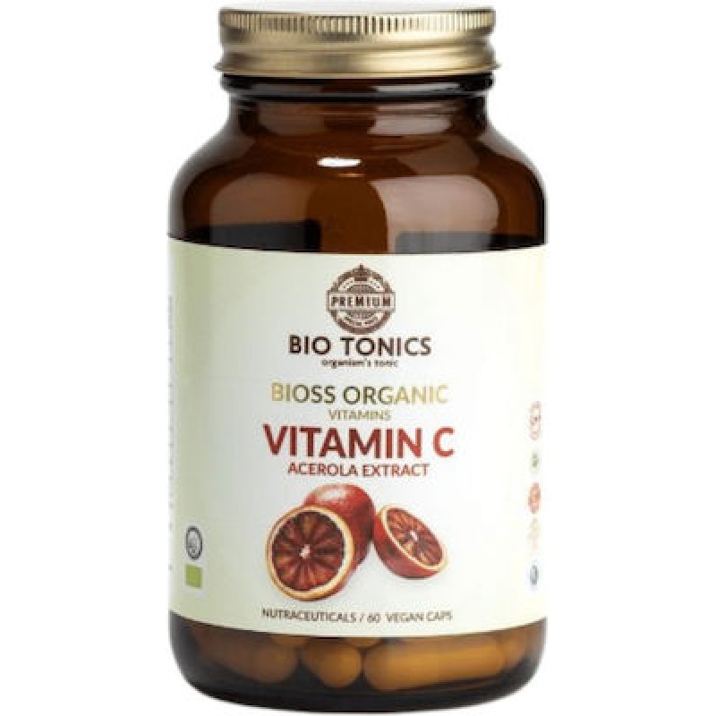 Vitamin C Acerola organic (Βιταμίνη C Βιολογική) 300mg 60Caps BIOTONICS