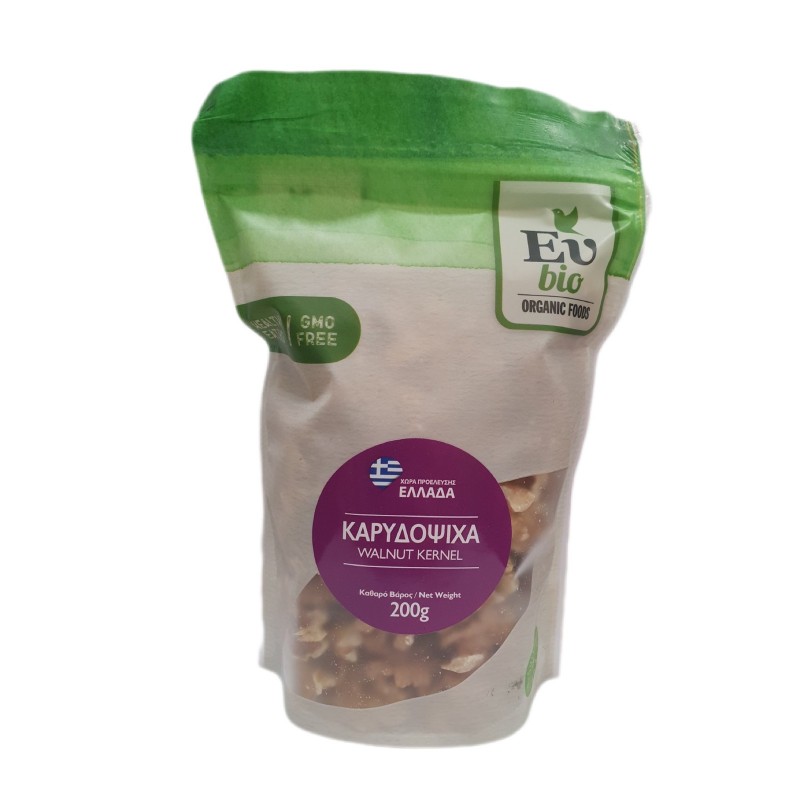 Βιολογική Καρυδόψιχα Ελληνική 200gr Eubio