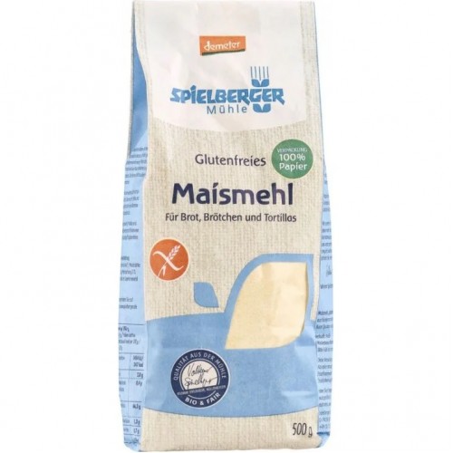 Βιολογικό Αλεύρι Καλαμποκιού χωρίς Γλουτένη 500gr Spielberger