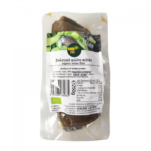 Βιολογικό Σειτάν φιλέτο Vegan 250gr SOJAREI