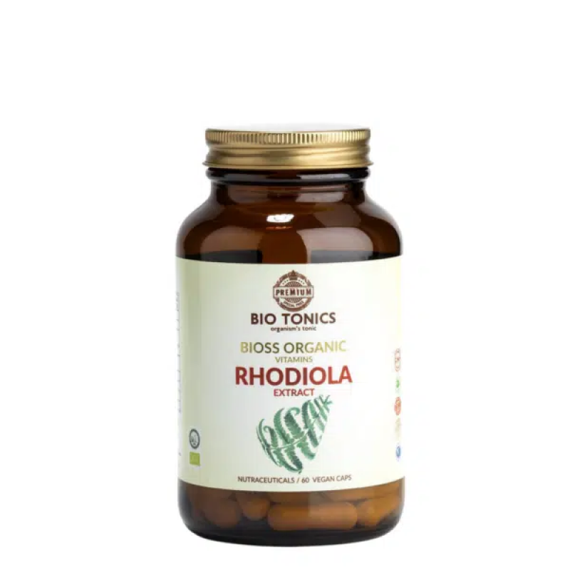 RHODIOLA (Ροδιόλα- αντικαταθλιπτικό- πνευματική υγεία) 300mg 60 Vegan caps BIO TONICS