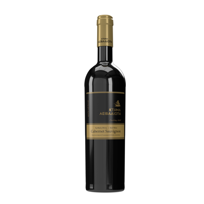 Οίνος Ερυθρός Ξηρός Cabernet Sauvignon "Ρουμπίνι" Κτήμα Λειβαδιώτη 750ml