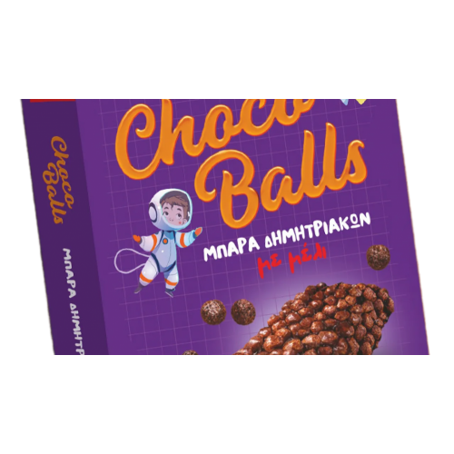 Μπάρες δημητριακών παιδικές με Μέλι και σοκολάτα χωρίς ζάχαρη & χωρίς Φοινικέλαιο 5x25gr The Bee Bros