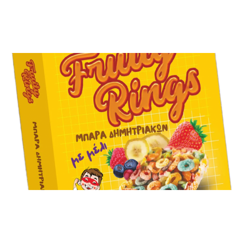 Μπάρες δημητριακών παιδικές με Μέλι και φρούτα χωρίς ζάχαρη & χωρίς Φοινικέλαιο 5x25gr The Bee Bros