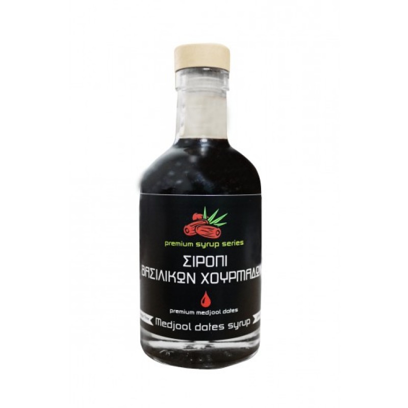 Σιρόπι βασιλικού Χουρμά χωρίς ζάχαρη & χωρίς Γλουτένη 280ml Healthtrade