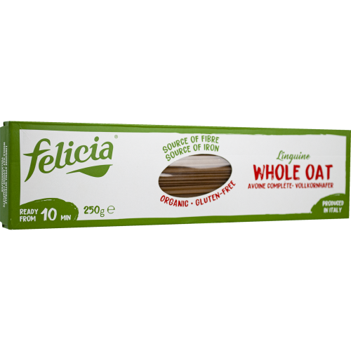 Βιολογικό Λιγκουίνι βρώμης ολικής χωρίς Γλουτένη Felicia 250gr