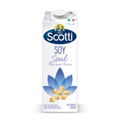 Βιολογικό Ρόφημα σόγιας με ασβέστιο & βιταμίνες D και B12 χωρίς Γλουτένη 1L Scotti