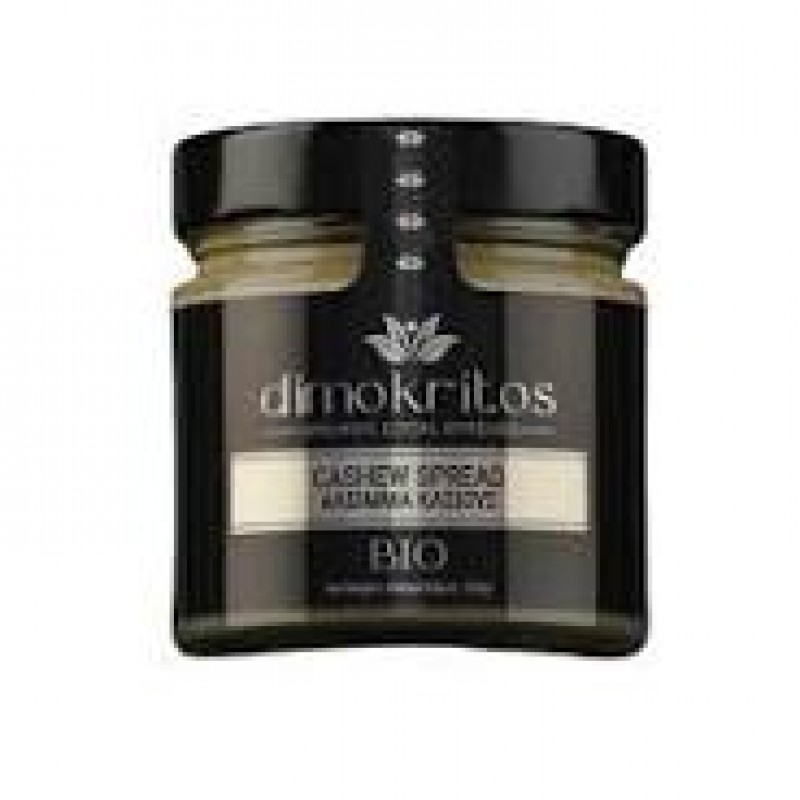 Βιολογικό άλειμμα Κάσιους Ελληνικό χωρίς Γλουτένη 200gr Dimokritos