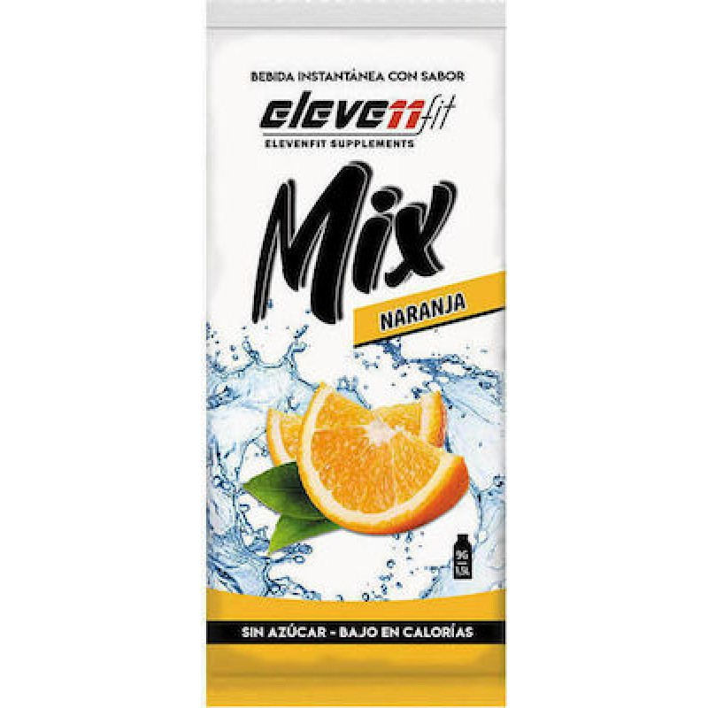 Eleven mix χυμός σκόνη ORANGE χωρίς ζάχαρη low calories keto friendly 9gr
