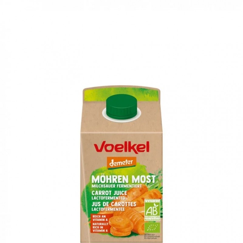 Βιολογικός χυμός Καρότο 500ml Voelkel 