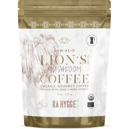 Βιολογικός καφές Espresso με εκχύλισμα μανιταριού Lion’s Mane 227gr Ra HYGGE