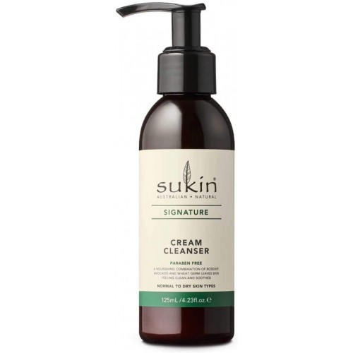 Βιολογικό καθαριστικό προσώπου Sukin Naturals Signature Cream Cleanser- Cream Facial Cleanser