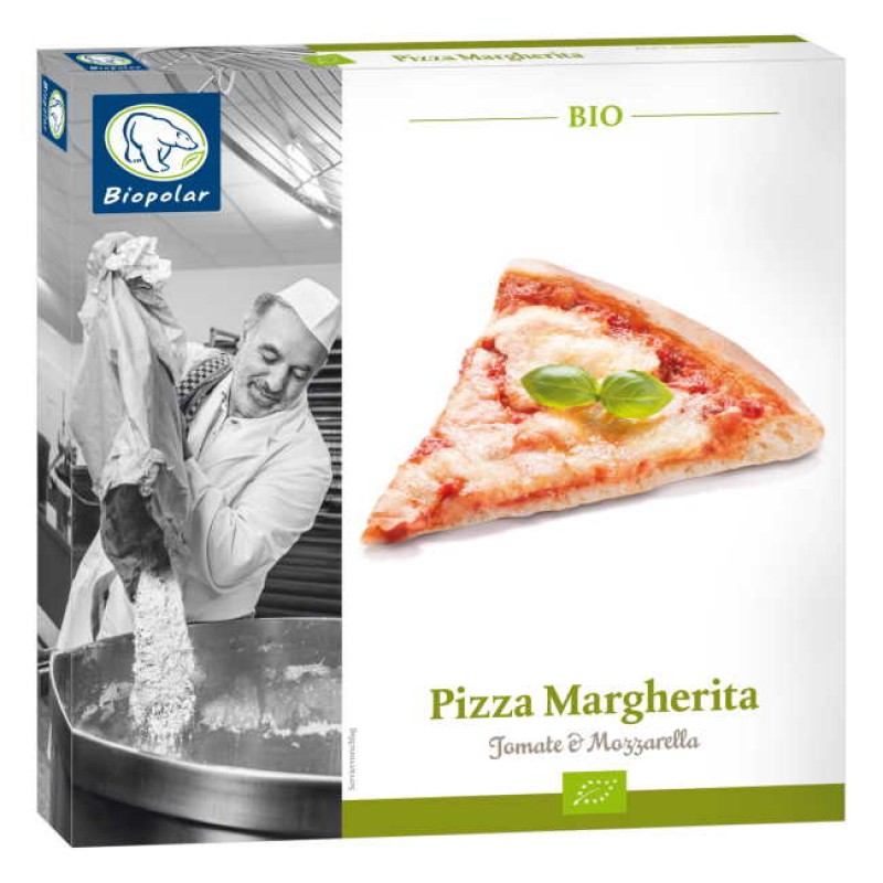 Βιολογική πίτσα Μαργαρίτα Margherita 310gr Biopolar
