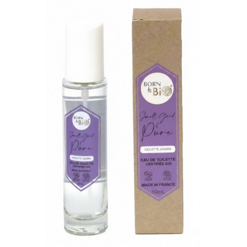 Βιολογικό άρωμα Born to Bio Violet Jasmine Eau de Toilette | COSMOS Organic Fragrance