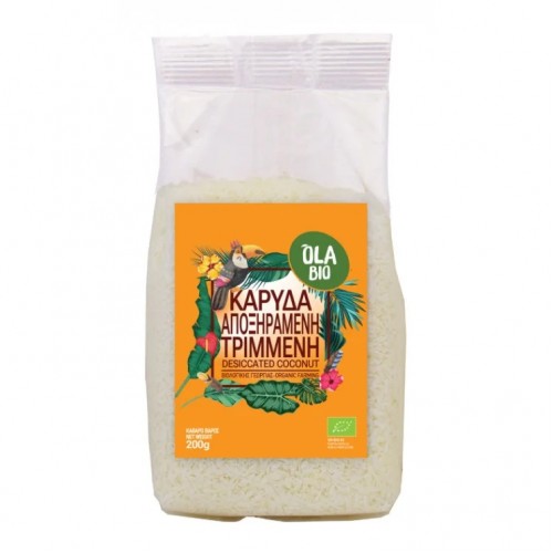 Βιολογική Καρύδα τριμμένη 200gr Ola bio