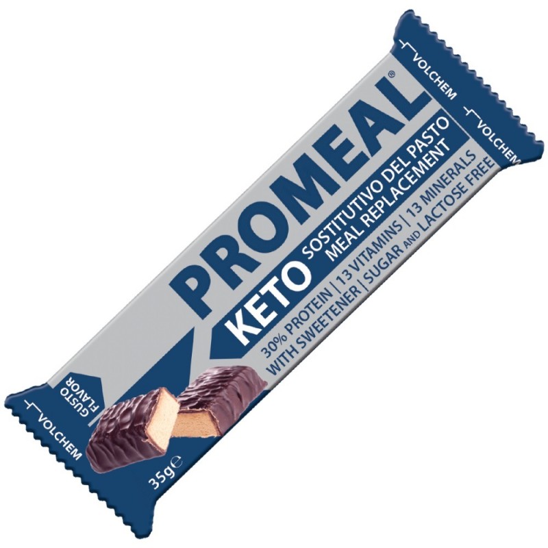 Μπάρα ΚΕΤΟ  Καρύδα υψηλής πρωτεΐνης 35gr PROMEAL
