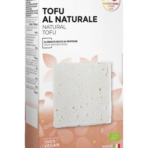 Βιολογικό Τοφου φυσικό Vegan 200gr Mediterranea