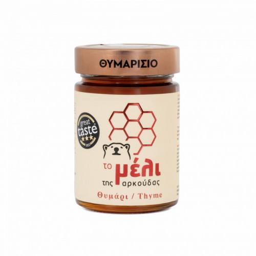 Βιολογικό μέλι Θυμαρίσιο 440gr Μέλι της Αρκούδας