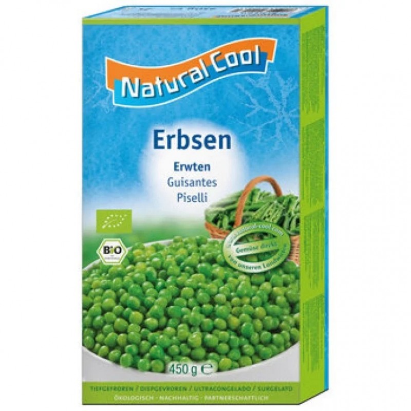 Βιολογικός αρακάς κατάψυξης 450gr Natural Cool