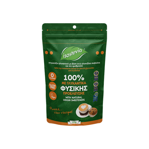 Γλυκαντικό στέβια "Isostevia" 150gr